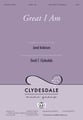 Great I Am SATB choral sheet music cover